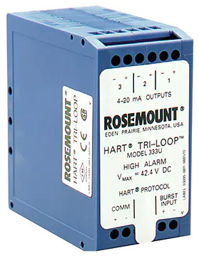 Конвертер сигнала HART в аналоговый сигнал ROSEMOUNT Rosemount 333 HART Tri-Loop Уровнемеры